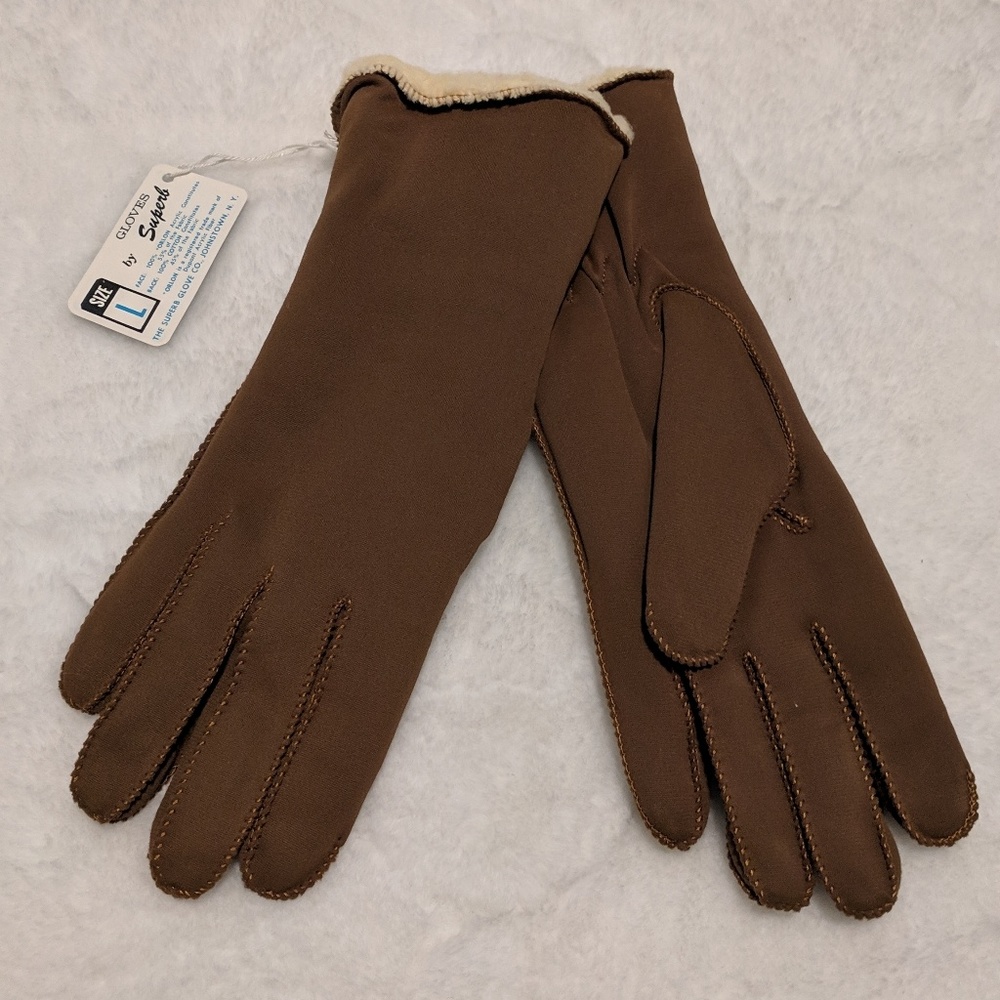 Vintage warm winter gloves